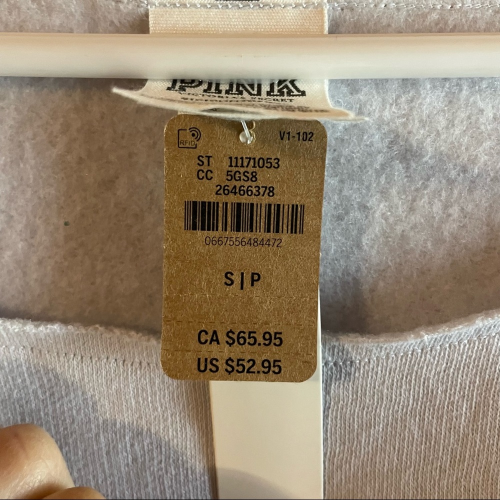 NWT PINK Victorias Secret Sweatshirt - Picture 11 of 11